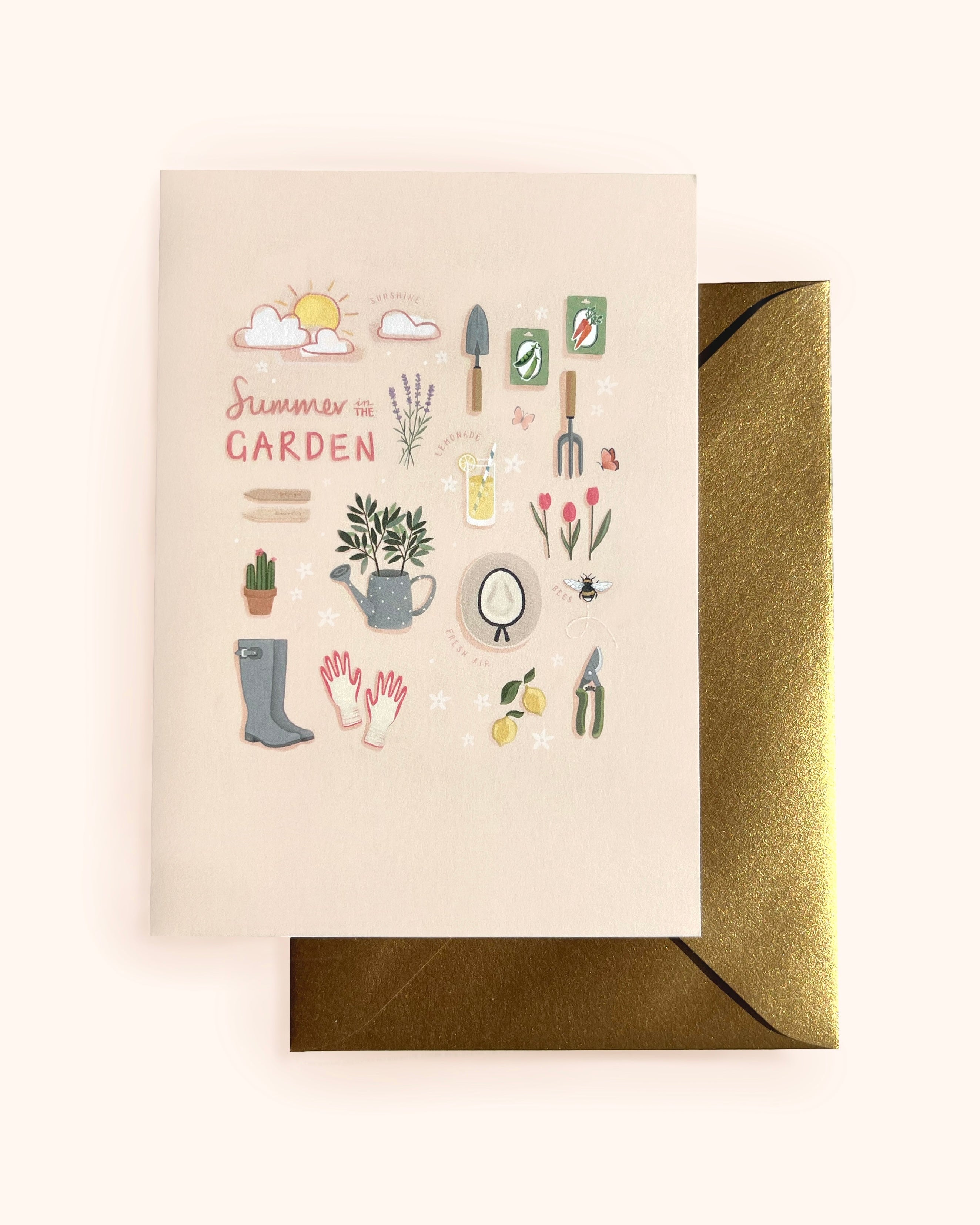 Summer Garden -Card-