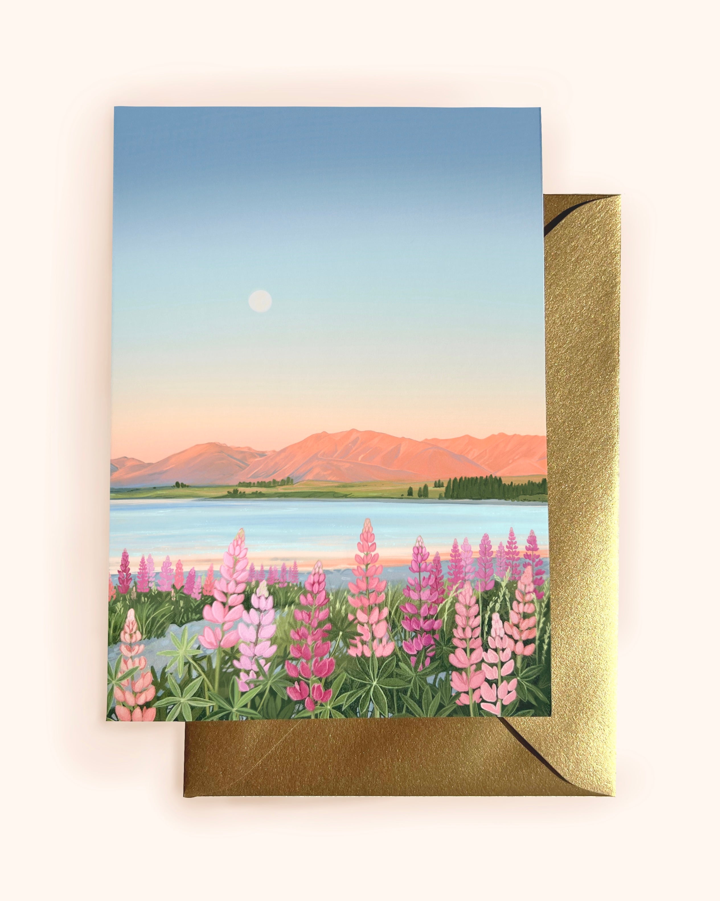 Lake Tekapo -Card-