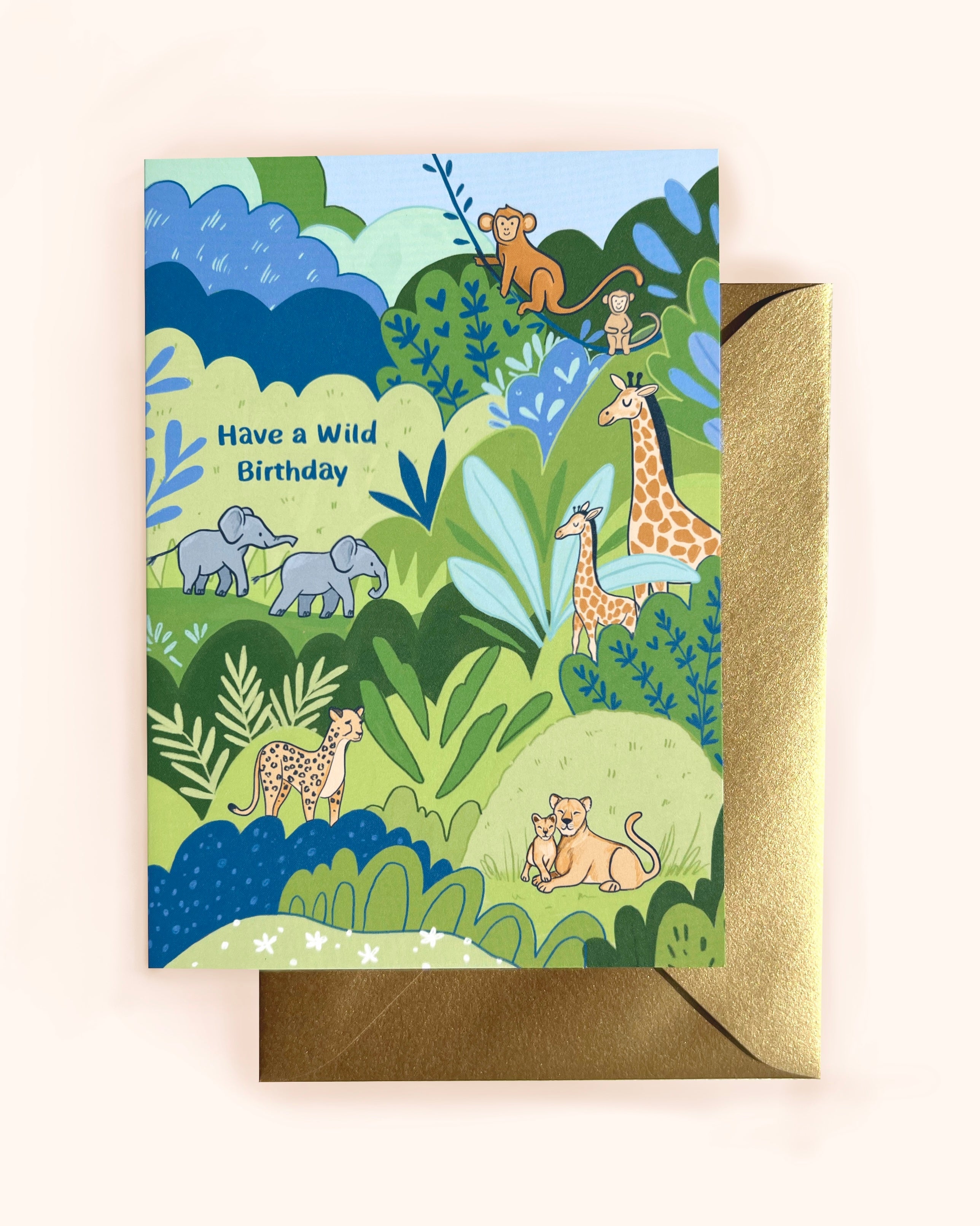 Wild Birthday -Card-