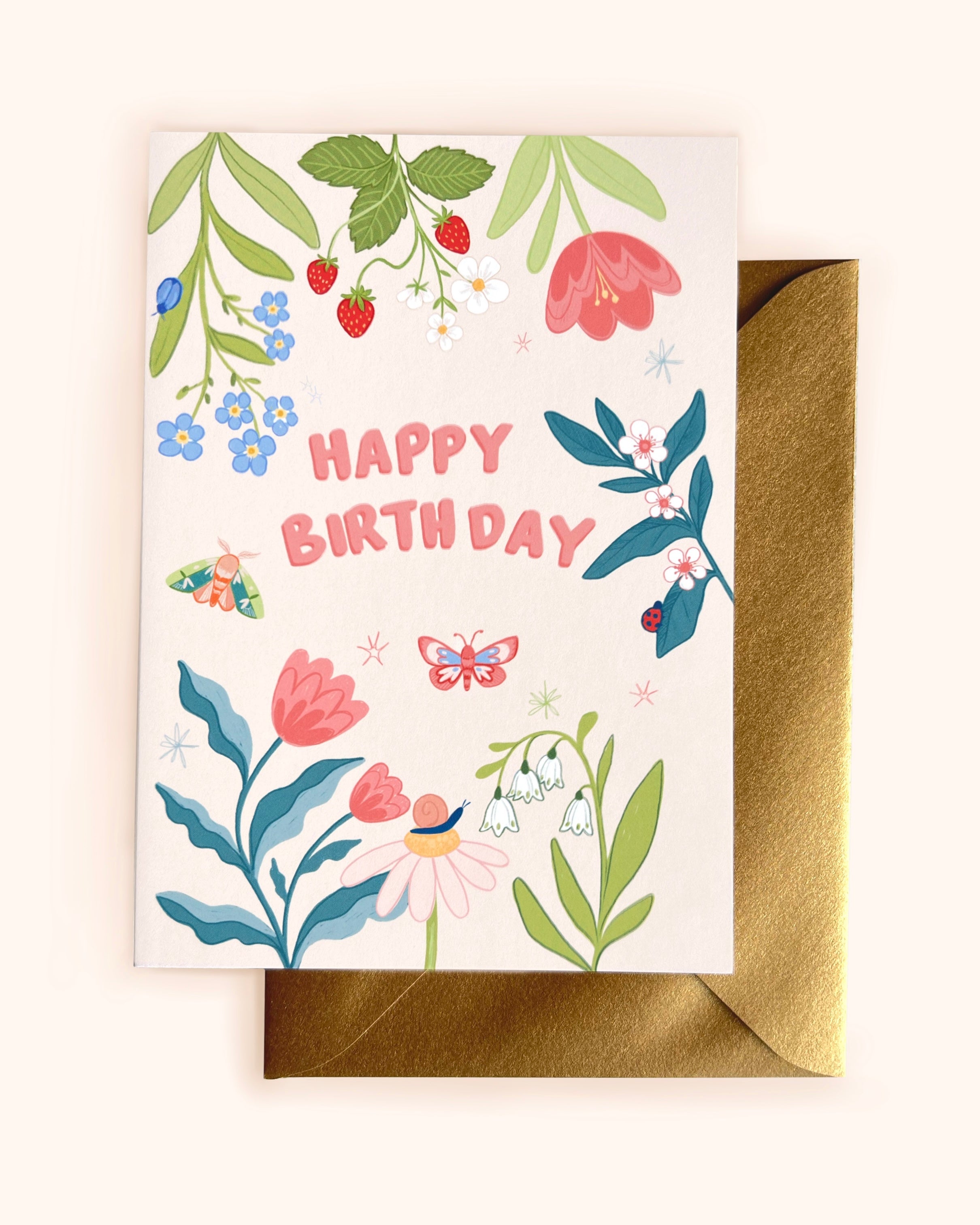 Happy Birthday -Card-